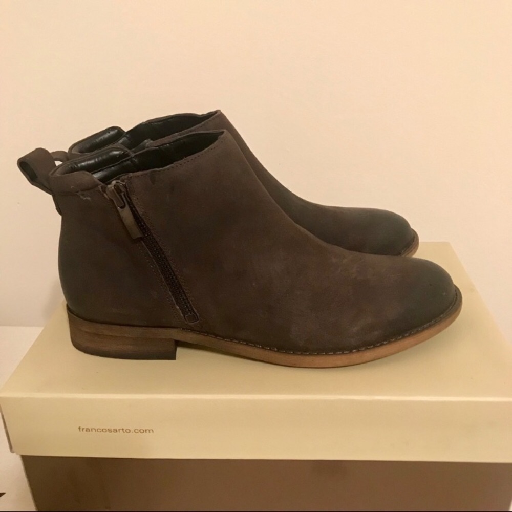 NWOT Franco Sarto Keegan leather ankle boot size 7